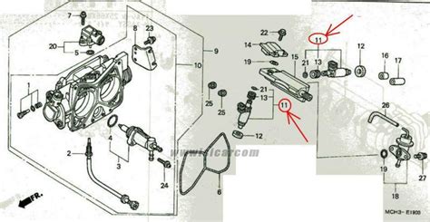 OEM Honda Injector Assembly Fuel 16450 Mch 004 For Sale Online EBay