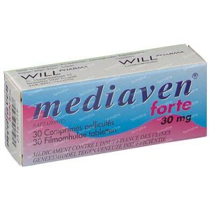 Mediaven Forte 30mg 30 comprimés commander ici en ligne FARMALINE be