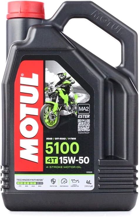 MOTUL Öl 5100 15W50 4T 4L Amazon de Auto Motorrad