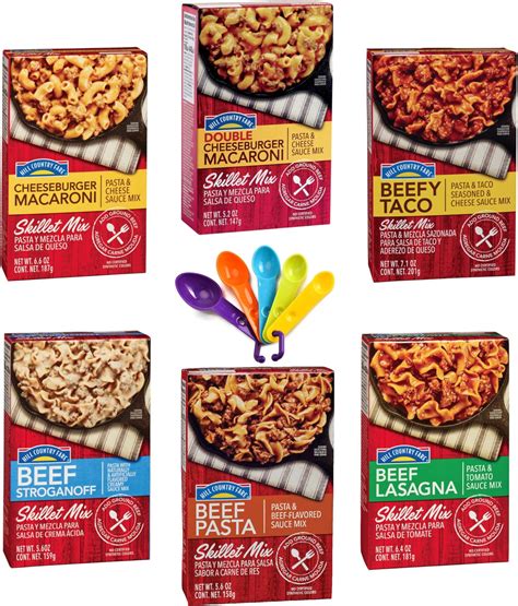 Amazon Hill Country Fare Pasta Skillet Mix Bundle Of 6 Hamburger