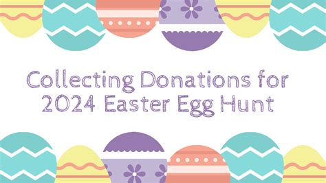 Collecting Donations For Easter Egg Hunt Wesley United Methodist