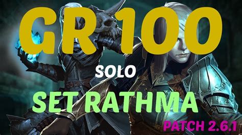 Solo Necromancer Pt Br - DIABLO III - NECROMANCER GR 100 SOLO - SET RATHMA | PT-BR - YouTube