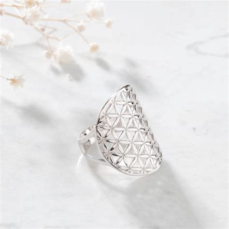 Blume Des Lebens Ring Schweizer Online Shop Lora Moi