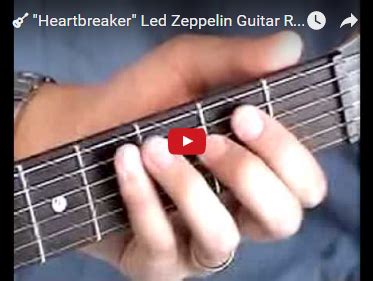 "Heartbreaker" Led Zeppelin Guitar Riff Tab - Guitar Music Theory by ...