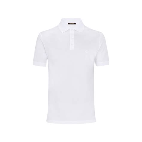 Camisa Polo Clássica De Mangas Curtas Em Piquet Ready To Wear Louis