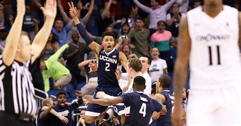 Uconn Player Makes Amazing 75 Foot Buzzer Beater Wow Video Ebaums