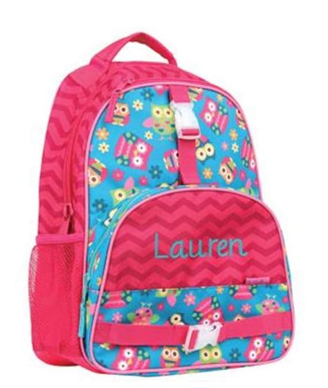 Personalized Girls Backpack Preschool Backpack OWLS Backpack