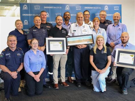 Certificate Of Appreciation From Wa Dfes Mirage News