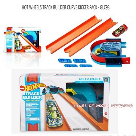 Jual HOT WHEEL TRACK AND BUILDER CURVE KICKER PACK ORIGINAL Shopee Indonesia