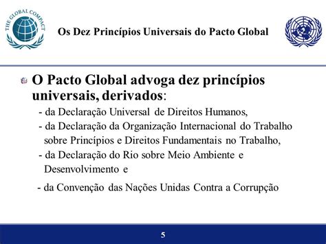 Un Global Compact The Perspective Of An International Organization On