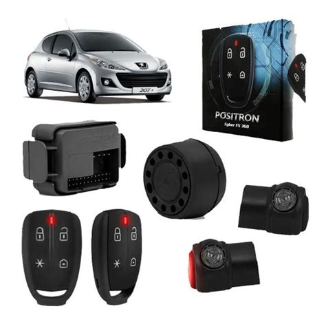 Alarme Para Carro Positron Cyber Fx360 Funções Bloqueio Alarme de