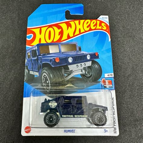 Jual Hot Wheels Humvee Hw First Response Biru Shopee Indonesia