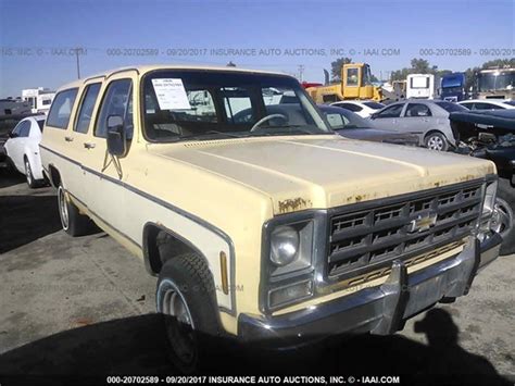 1979 Chevrolet Suburban For Sale Cc 1073947