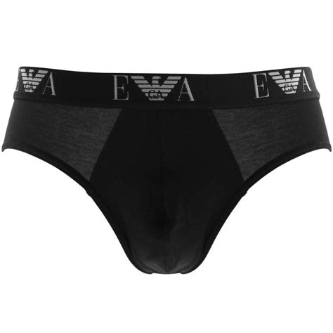 Emporio Armani Underwear 3 Pack Briefs Mainline Menswear