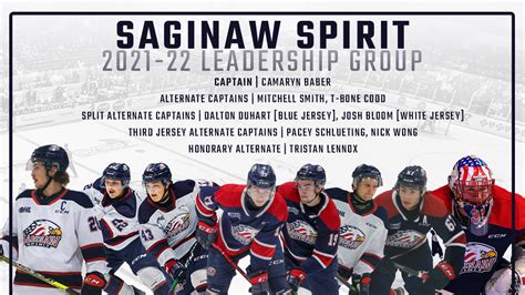 Saginaw Spirit name Camaryn Baber captain; announce leadership group ...