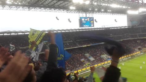 INTER GENOA 5 0 03 11 2018 TUTTO LO STADIO CANTA DALLA CURVA NORD