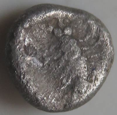 Ancient Greece Mylasa Ar Hemiobol Bc Obv Facing