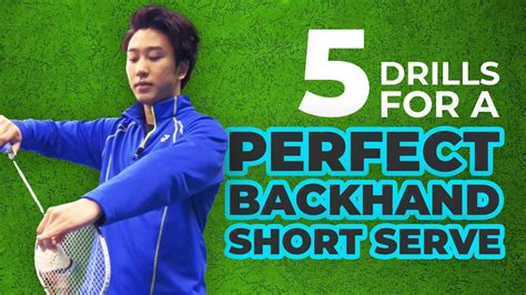 Badminton Backhand Short Serve Tutorial YouTube