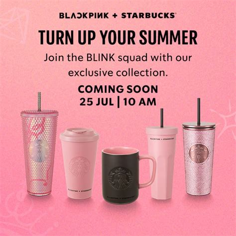 Blackpink X Starbucks Collab In Singapore HungryGoWhere