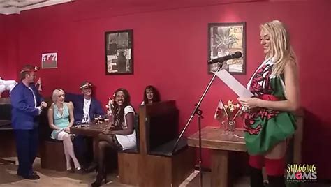 The Visit From The Prime Minister Turns Into Group Sex With The Blonde Brunette And Ebony Milfs