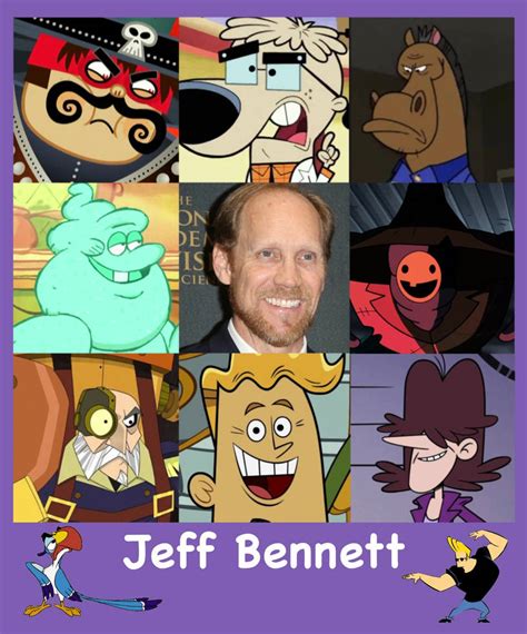 Jeff Bennett Voice Collage By Ducklover4072 On Deviantart