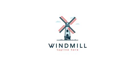 Windmill Logo Template By Pixes16 Codester