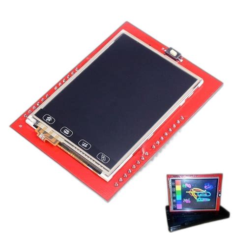 Red 2 4 Inch Touch Screen Tft Display Shield For Arduino Uno Mega At Rs 500 In Delhi