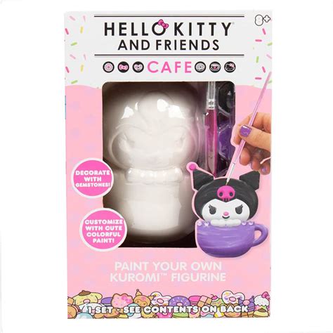 Hello Kitty® Paint Your Own Kuromi™ Ceramic Figurine Kit | Michaels