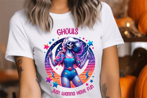 Ghouls Just Wanna Have Fun Shirt Design Graphic By Lara S Designs