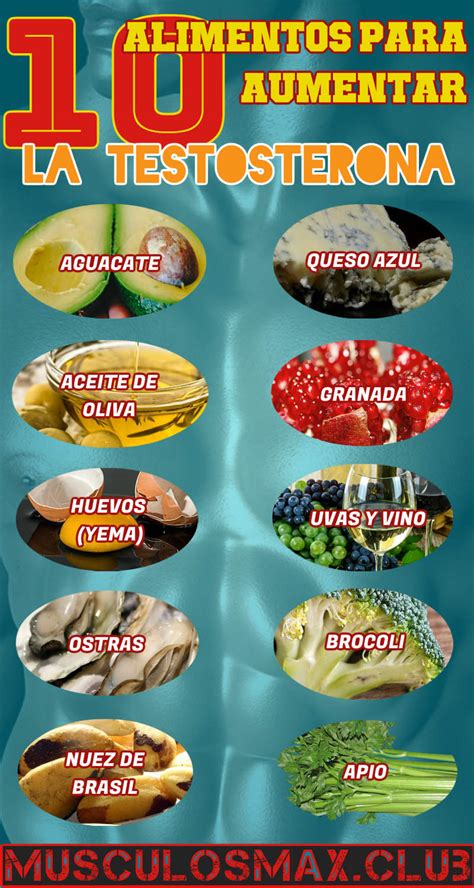 Los 10 Alimentos que más aumentan la Testosterona