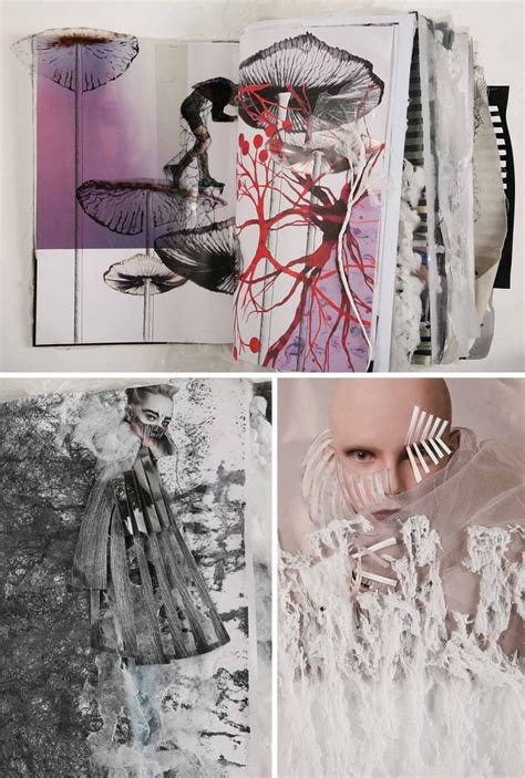 Textiles And Fashion Design Sketchbooks Inspirational Examples