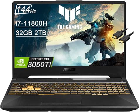 Asus Tuf Gaming F15 I7 11800h · Rtx 3050 Ti 75w · 156” Full Hd