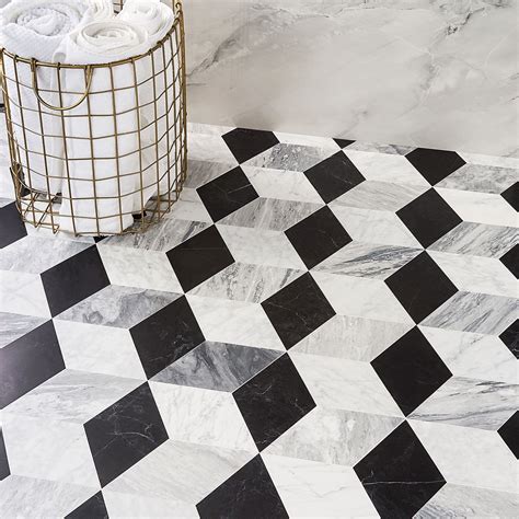 Black And White Marble Bathroom Floor Tiles – Flooring Site