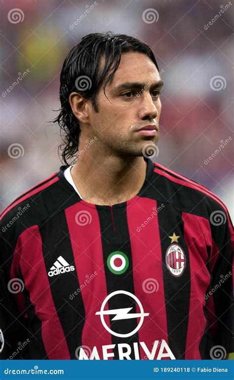 Alessandro Nesta Before The Match Editorial Stock Photo Image Of