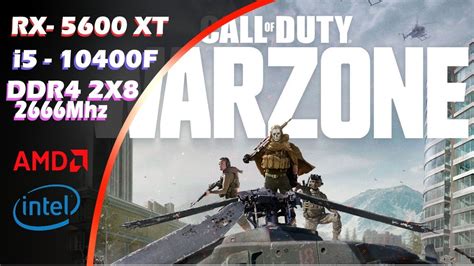 Call of Duty Warzone |I5-10400F |Rx 5600XT-Benchmark - YouTube