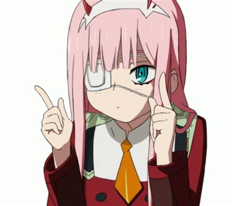 Zero Two Finger Guns GIF - ZeroTwo FingerGuns Anime - Discover & Share GIFs