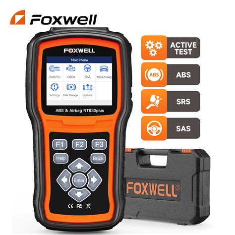 Foxwell Nt Plus Obd Automotive Scanner Engine Abs Airbag Sas