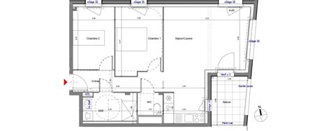 Vente appartement T3 de 61 52 m² neuf à Carrières sous Poissy