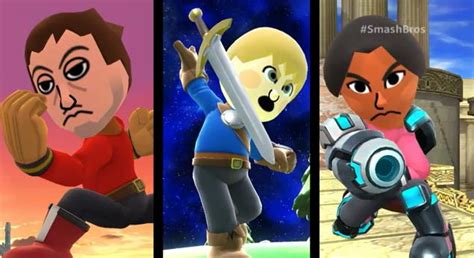 Mii Fighter Joins The Brawl In Super Smash Bros For Wii U And 3ds