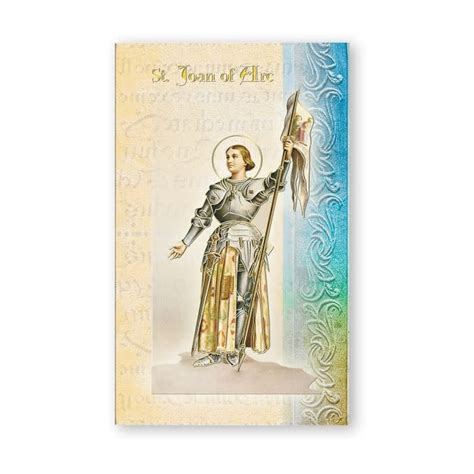 Saint Biography Folder St Joan Of Arc Reilly S Church Supply