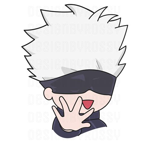 Gojo Satoru Sublimation Jujutsu Kaisen Png Jujutsu Kaisen Sublimate