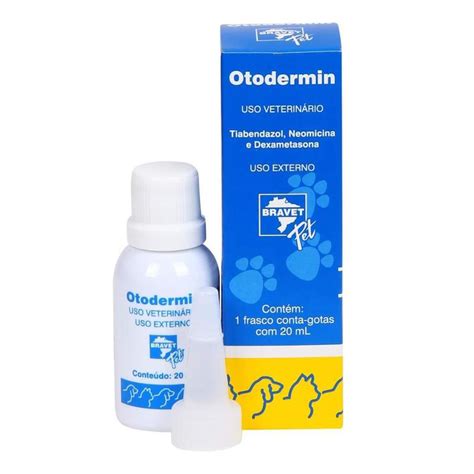 O Que E Bom Para Otite - Otodermin Bravet 20ml Para Otite - Otológico - Magazine Luiza