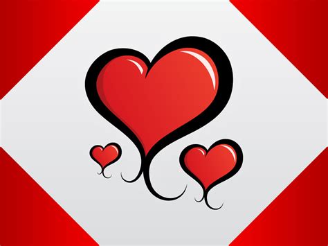 Stylized Heart Vector At Vectorified Collection Of Stylized Heart