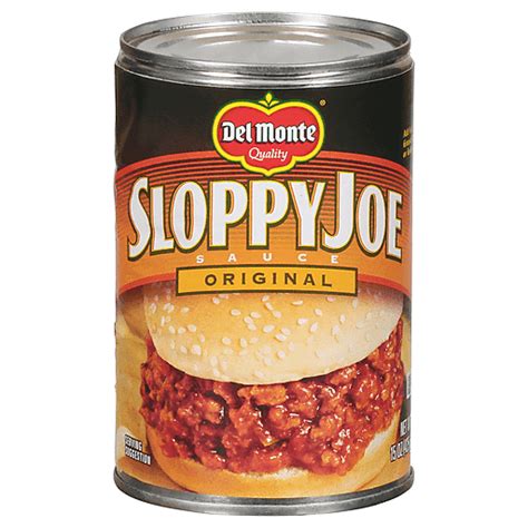 Del Monte Original Sloppy Joe Sauce Canned Meat Foodtown