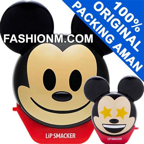 Lip Smacker Disney Emoji Lip Balm Mickey Icecreambar Lazada