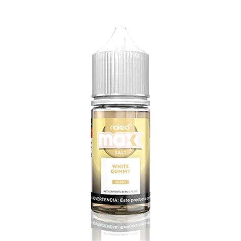 Líquido Naked Salt White Gummy MAX Vapor Gringo