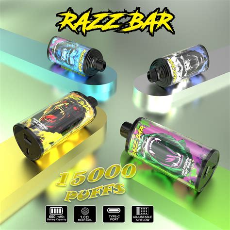 Mix Flavors Disposable Vape Bars Puff Razz E Cigarette Puff Plus