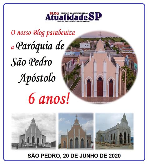 Blog Atualidade S O Pedro Par Quia De S O Pedro Ap Stolo Completa