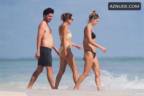 Danielle Knudson Sizzles In A Black Thong Bikini To Celebrate A Tropical Christmas In Tulum AZNude