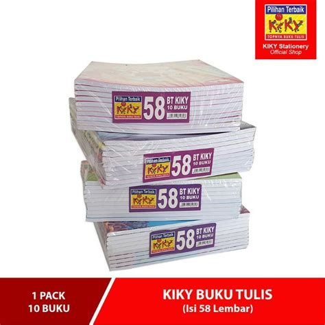 Jual Buku Tulis Kiky Pak Isi Buku Shopee Indonesia